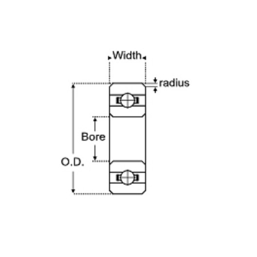 6003-ZZ Branded Bearing